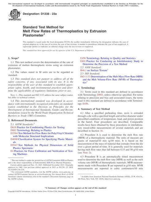 ASTM D1238-23a