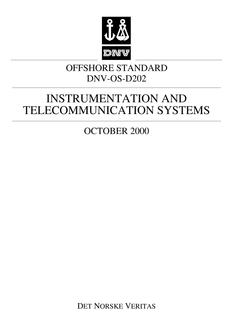 DNV DNV-OS-D202