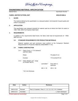 FORD WSS-M1H688-A