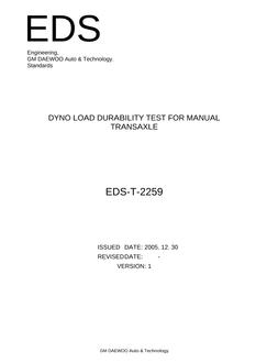 GMKOREA EDS-T-2259