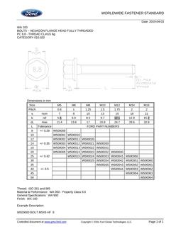 FORD WA100