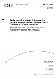 DANSK DS/EN 10312