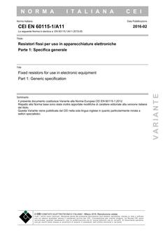 CEI EN 60115-1