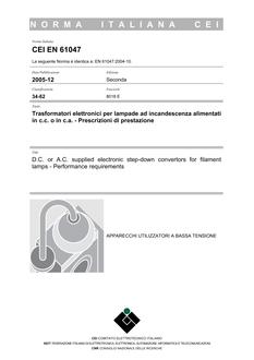 CEI EN 61047