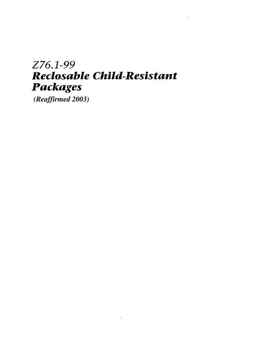 CAN/CSA Z76.1-99 (R2003)