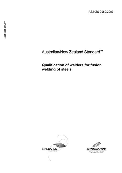 AS/NZS 2980:2007