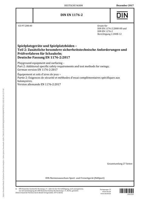 DIN EN 1176-2