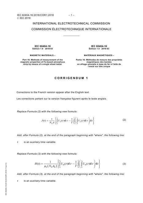 IEC 60404-16 Ed. 1.0 b:2018