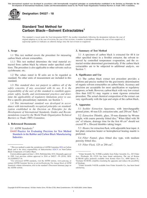 ASTM D4527-18