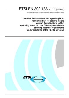 ETSI EN 302 186
