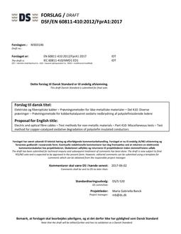 DANSK DSF/EN 60811-410/FPRA1
