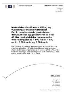 DANSK DS/ISO 20816-2