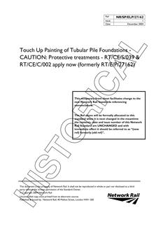NR RT/E/P/27162 ISSUE 1