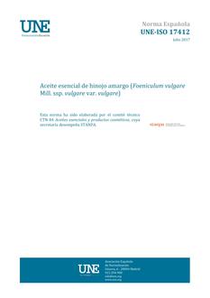 AENOR UNE-ISO 17412