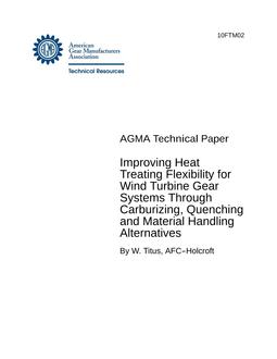 AGMA 10FTM02