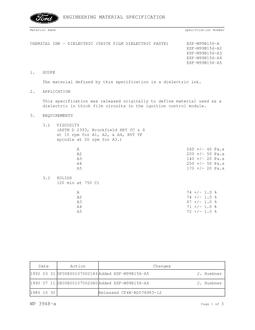 FORD ESF-M99B156-A2
