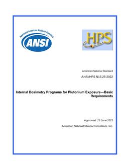 HPS ANSI/HPS N13.25