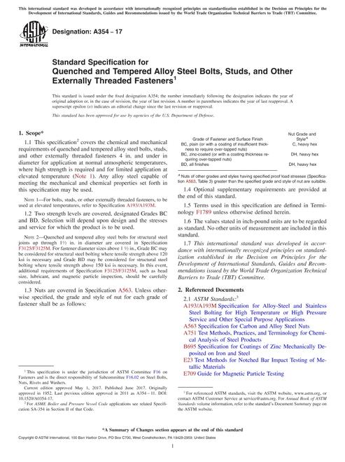 ASTM A354-17