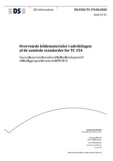 DANSK DS/CEN/TS 17438