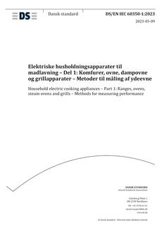 DANSK DS/EN IEC 60350-1