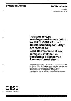 DANSK DS/HD 538.3 S1
