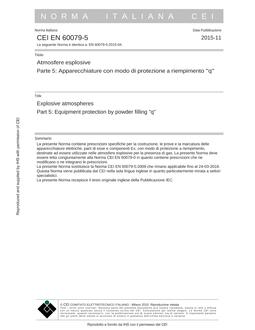 CEI EN 60079-5