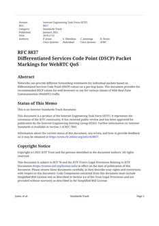 IETF RFC 8837