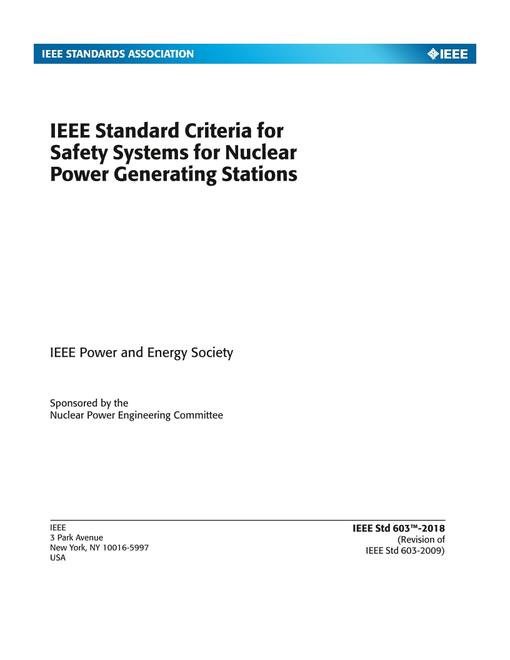 IEEE 603-2018