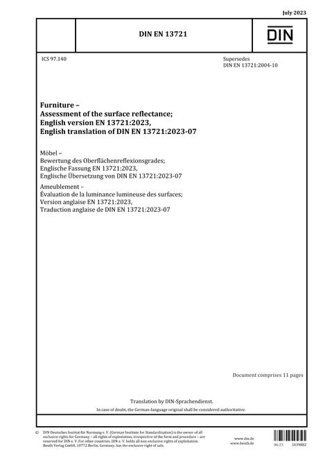 DIN EN 13721