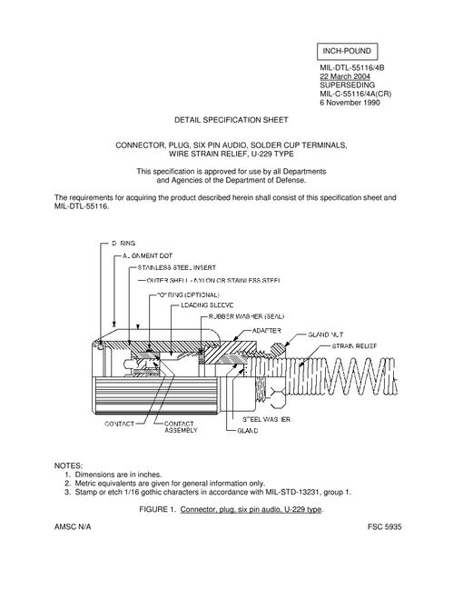 MIL MIL-DTL-55116/4B