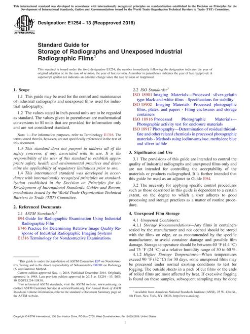 ASTM E1254-13(2018)