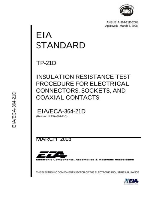 ECIA EIA/ECA-364-21D