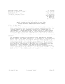 IETF RFC 5295