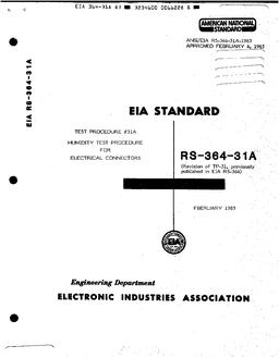 ECIA RS-364-31A