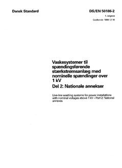 DANSK DS/EN 50186-2