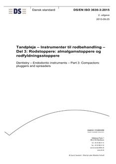 DANSK DS/EN ISO 3630-3