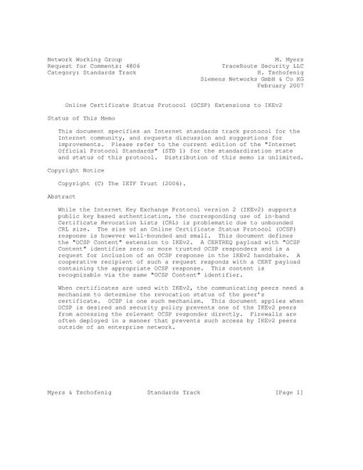 IETF RFC 4806