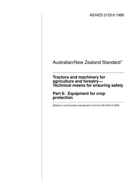 AS/NZS 2153.6:1998