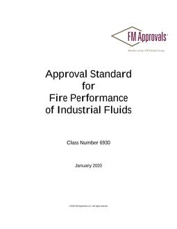 FM Approvals 6930:2020