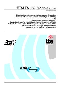 ETSI TS 132 765
