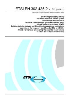 ETSI EN 302 435-2
