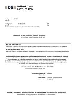 DANSK DSF/FPREN 16524