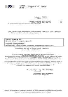 DANSK DS/EN ISO 12870