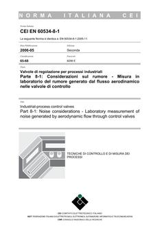 CEI EN 60534-8-1