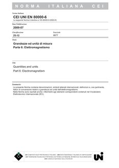 CEI UNI EN 80000-6