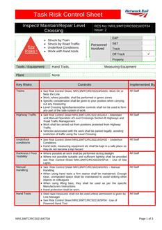 NR NR/L3/MTC/RCS0216/OT04 ISSUE 2