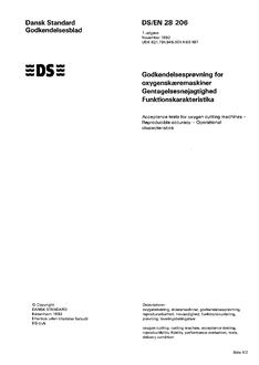 DANSK DS/EN 28206