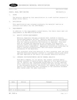 FORD WSS-M1H761-A