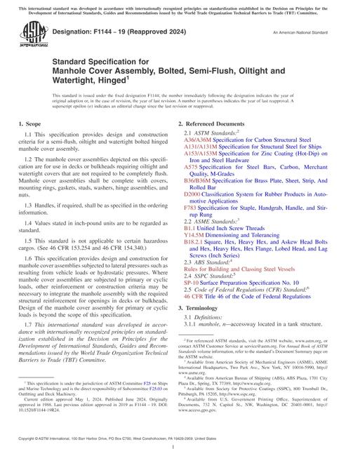 ASTM F1144-19(2024)
