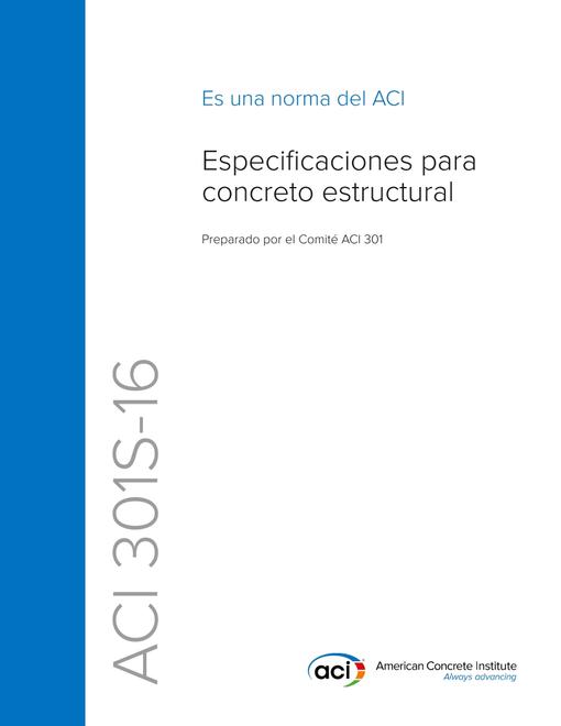 ACI 301S-16